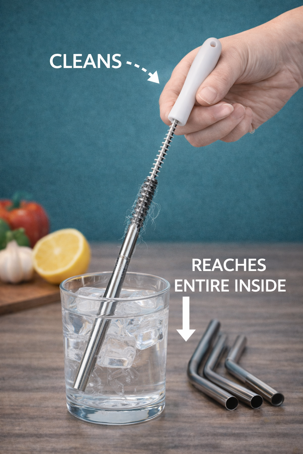 Sink Unblocker Drain Hair Cleaner Sink Kitchen Refrigerator Cleaning Brush Pipe