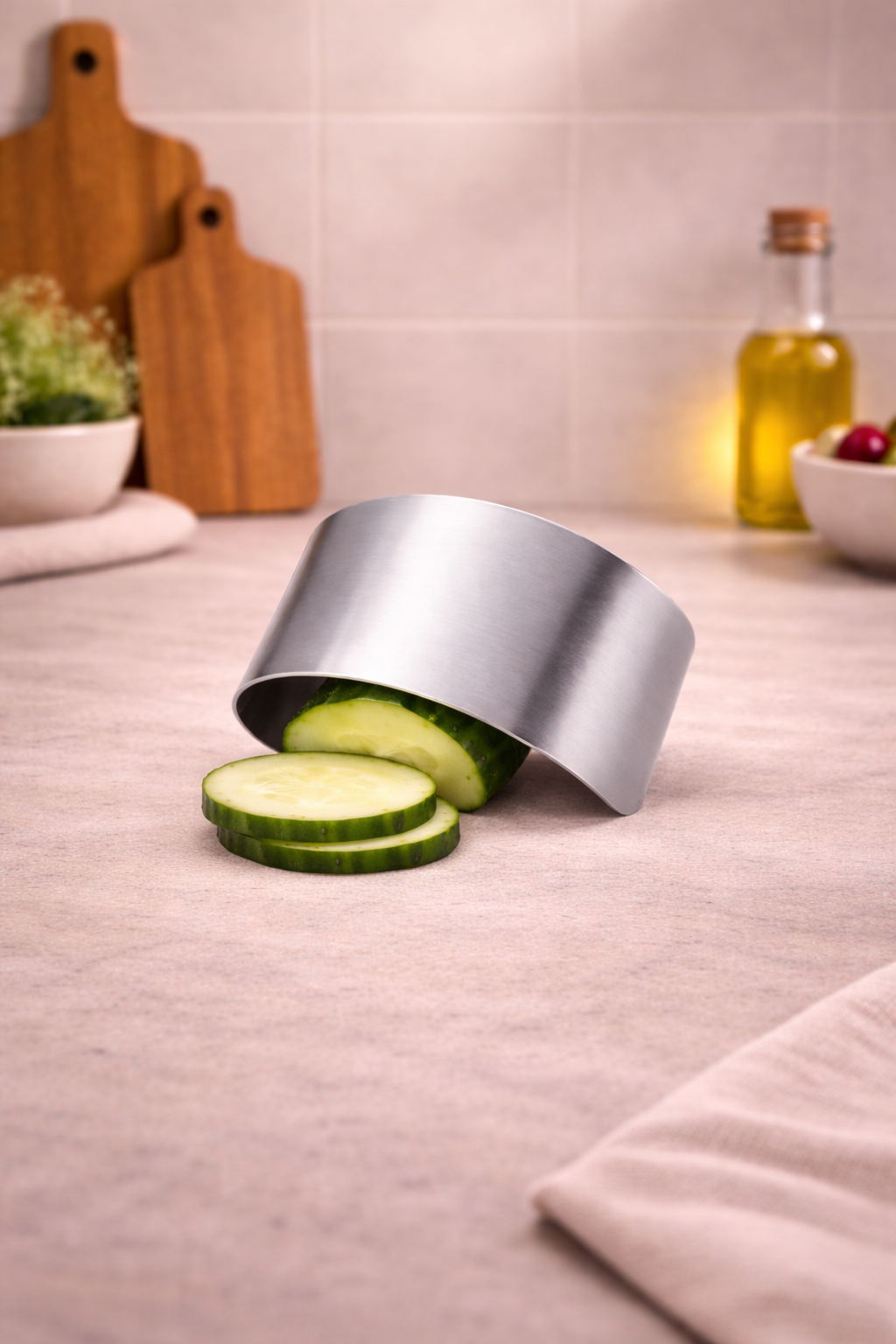 Finger Guard While Slicing