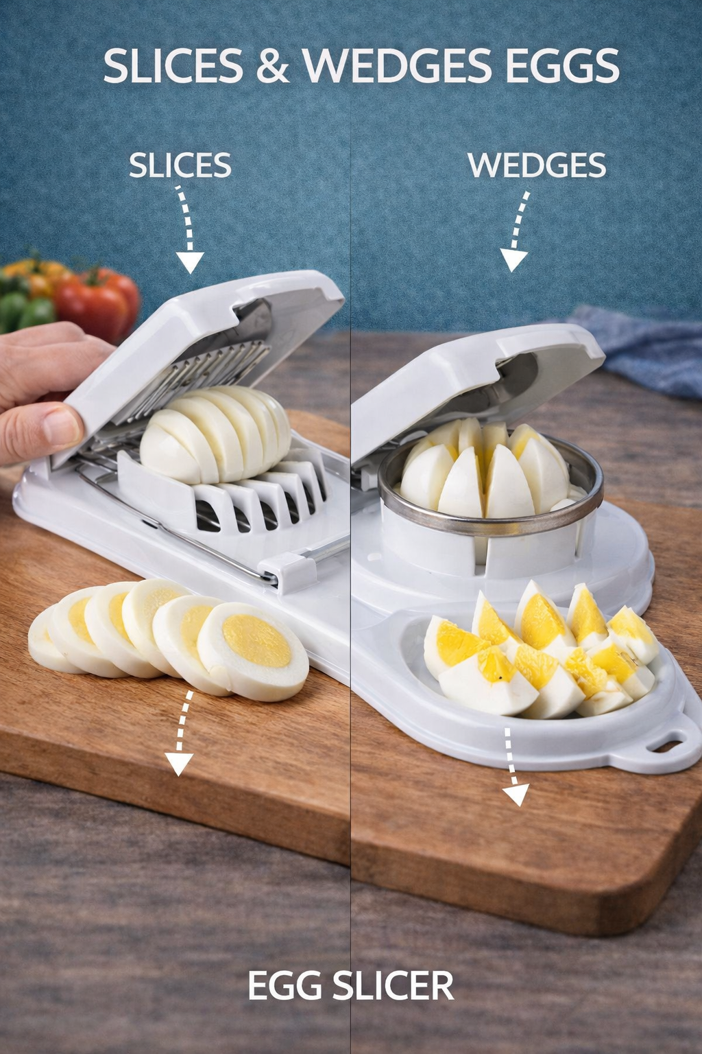 Egg Cutter Egg Slicer 2 in 1